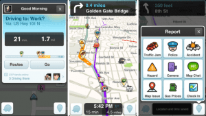 Waze App Screenshot