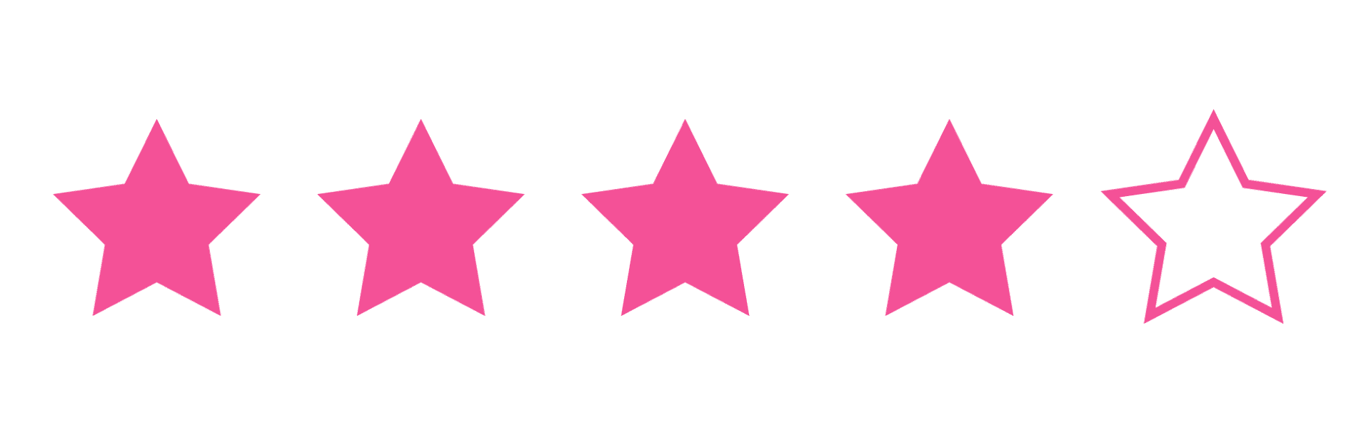 More than half (64%) of respondents expect a business to have at least a 4-star rating before using them.